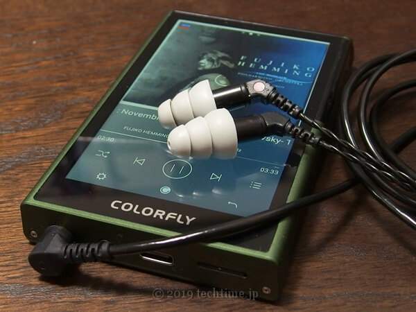 COLORFLY U8とEtymotic Research ER-4Sの画像