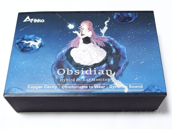 IKKO OH10 Obsidianの外箱の画像
