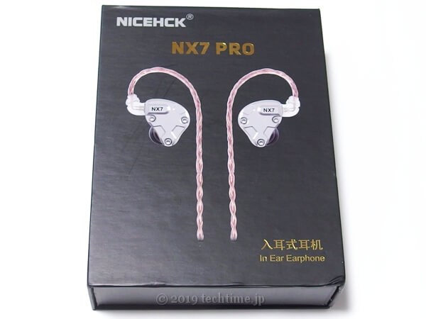 NICEHCK NX7 Proの外箱の画像