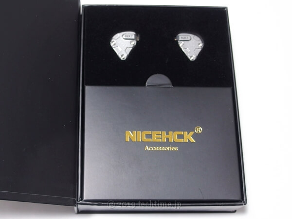 NICEHCK NX7 Proの箱の内側の画像